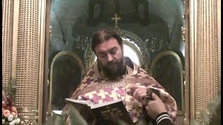 Сначала Вера, потом Надежда, а затем ЛЮБОВЬ !!! Прот.Андрей Ткачёв (29/09/2017г.)