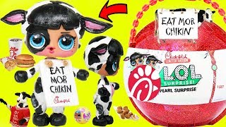 Chick-Fil-A LOL Surprise Dolls in Big Ball with Full Collection + McDonald's Happy Meal Drive Thru