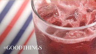 Good Things: Red, White, and Blueberry Spritzer - Martha Stewart