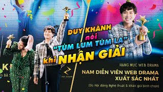 Duy Khánh nói "tùm lum tà la" khi nhận giải Ngôi Sao Xanh 2019