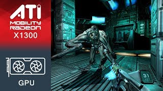 Doom 3 Gameplay ATI Mobility Radeon X1300