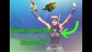 Fortnite Battle Royale | SNORKEL OPS SKIN!  (TSM Dakotaz Style) | Showcase!!