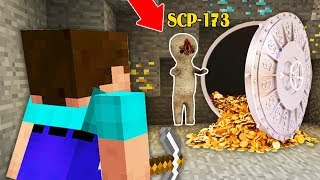 BÉ NOOB CƯỚP KHO BÁU CỦA SCP-173 TRONG MINECRAFT