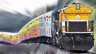 Super MONSTER Gradients : INDIAN RAILWAYS Roller Coaster Trains
