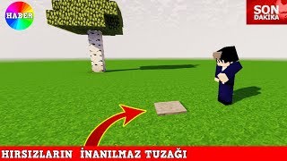 HIRSIZ VS POLİS #26 - Hırsızın İnanılmaz Tuzağı (Minecraft)