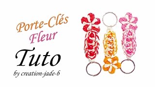 Tuto Rainbow Loom - Porte-Clés Fleur (Fête des Mères) !