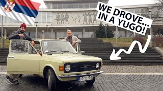 ?? We DROVE in a YUGO in SERBIA! BELGRADE'S YUGOTOUR - The Rise and Fall of Yugoslavia