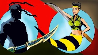 ЖАЛО ОСЫ по Дороге к БОССУ Мультик для детей Shadow fight  Бой с Тенью