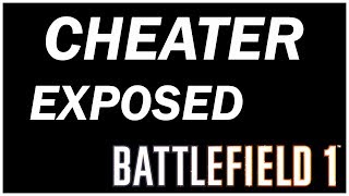 CHEATER EXPOSED - Battlefield 1 | BF1 Hacker spectator mode in Multiplayer PC Game
