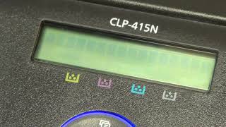 Samsung CLP 415N ошибка A1-4111 / Samsung CLP-415N error A1-4111