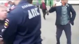 В Норильске разгорелся скандал между водителем и сотрудником ДПС