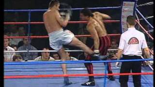 Oktagon 1996 - Finale - Lee Hasdell VS Andre Mannaart 1/2 - Kick Boxing Free Fight