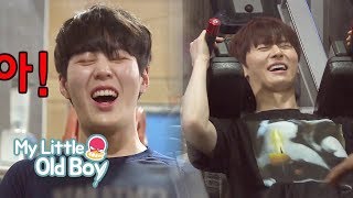 JongKook, MinHyun and SungWoon's Body Workout [My Little Old Boy Ep 79]