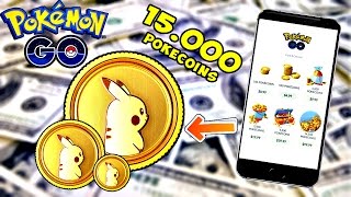 Pokemon Go / Покемон Го ► САМЫЙ большой ДОНАТ в игру 100$ на 15.000 монет ► #34