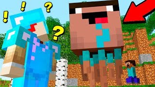 НУБ СДЕЛАЛ СЕКРЕТНЫЙ ЭКСПЕРИМЕНТ В МАЙНКРАФТ ! ТРОЛЛИНГ НУБА ПРОТИВ МУЛЬТИК MINECRAFT
