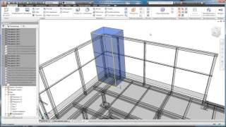 Работа с модулем Генератор Рам в Autodesk Inventor