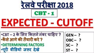 RRB ALP EXPECTED CUT OFF MARKS 2018 RRB alp cut off 2018 TECHNICIAN CUT OFF 2018 - MD CLASSES