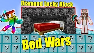 MINI GAME : DIAMOND LUCKY BLOCK BEDWARS ** THỬ THÁCH CHIẾN THẮNG CỪU TRONG MINI GAME MINECRAFT