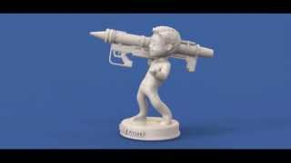 Fallout Vault Boy 3D Printable Models - Big Guns and Chemist Set