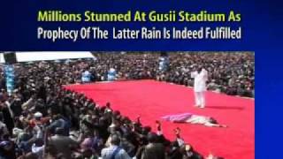 SHOCKING: Prophet Dr. Owuor Calls Down Rain From Heaven & It Rains