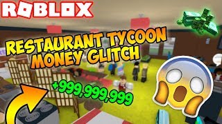 ROBLOX | INSANE Restaurant Tycoon Money Glitch! [WORKING]