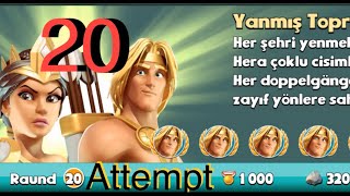 GODS OF OLYMPUS DOPPELGANGER ROUND 20 Attempt | Scorched Earth