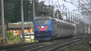 ЧС200-007 с поездом №168 "Невский Экспресс" Москва - СПб