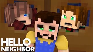 Minecraft Hello Neighbor - What Secrets Are In The Basement (Minecraft Roleplay)