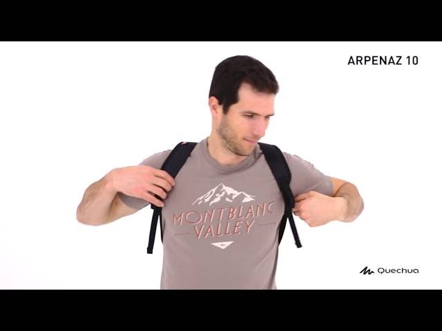 0821 2191 0821 Quechua Arpenaz 10L Day Hiking Backpack 