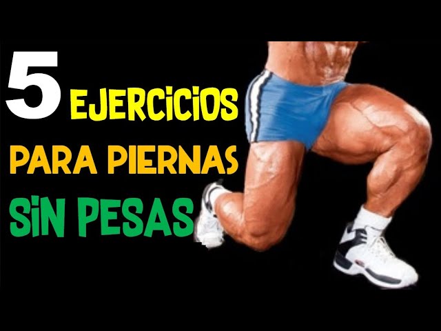 Como Tener Piernas Gruesas En Poco Tiempo HOMBRE - 5 Ejercicios Para