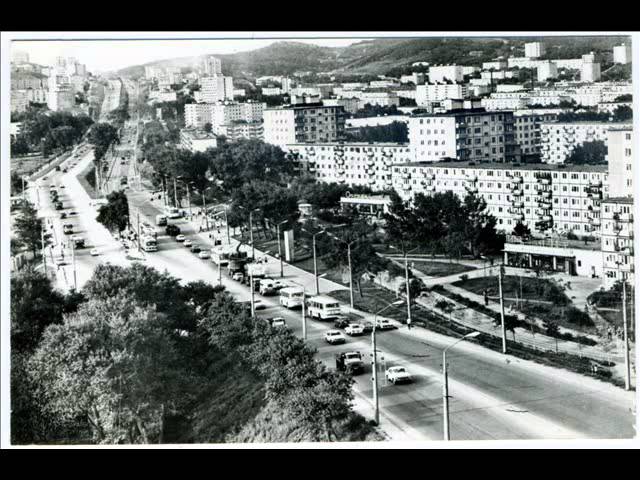 Владивосток 1989 год. Владивосток. Проспект 100-тия. 1960-Е.